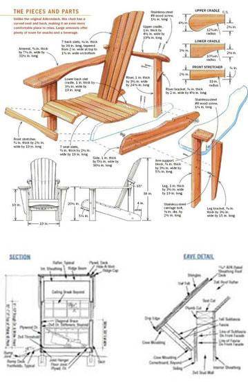 wood chair plans