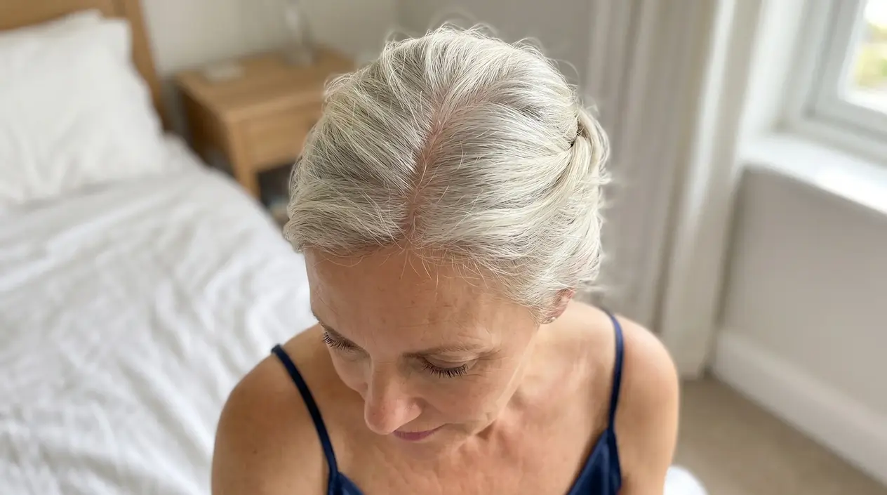 Immagine 11: Martina — dopo 1 mese, nuovi capelli visibili sull'attaccatura